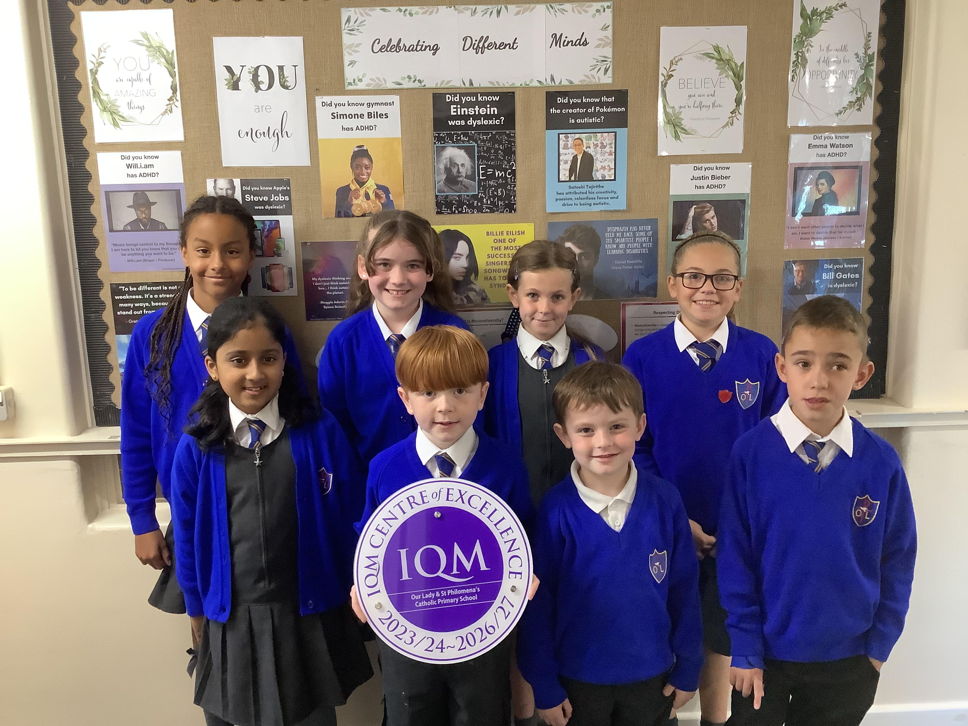 We are so proud to have achieved the Inclusion Quality Mark Centre of Excellence Award.